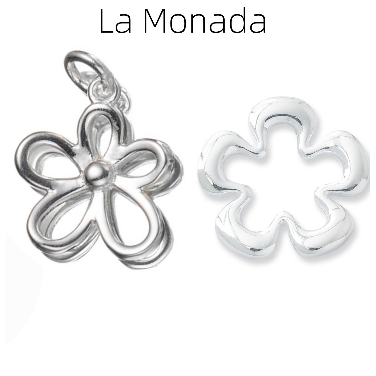 925 Sterling Silver Hollow Flo - огляд і ціна Jewelry Making London