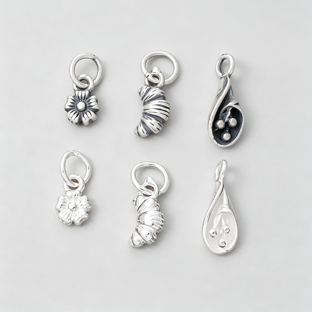 925 Silver Small Charms Retro  - огляд і ціна Jewelry Making In La