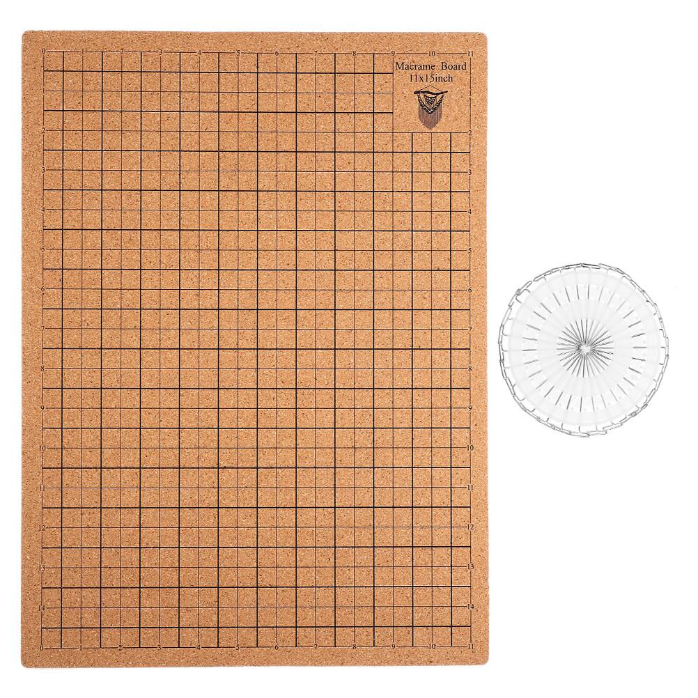 Cork Macrame Board with Grid P - огляд і ціна Jewelry Making Board