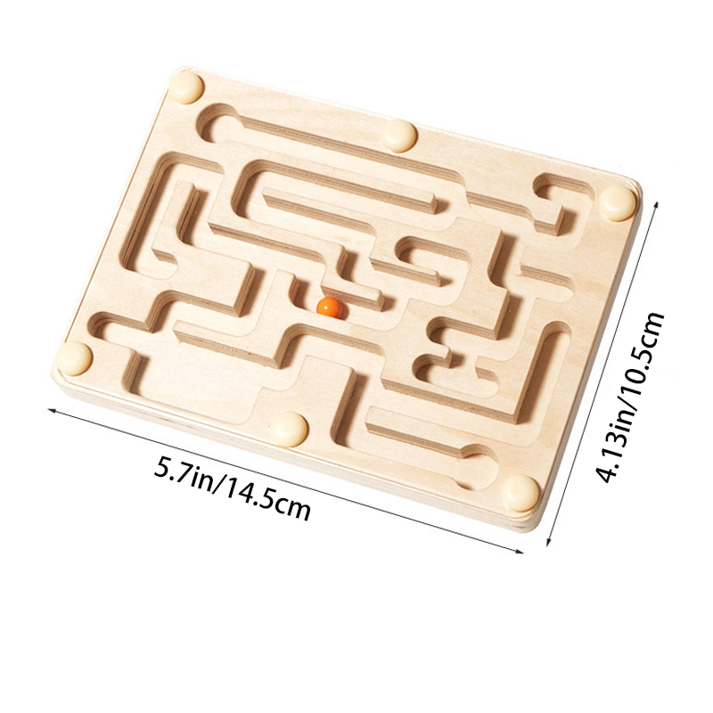 Small Wooden Balance Bead Maze - огляд і ціна Jewelry Making Board