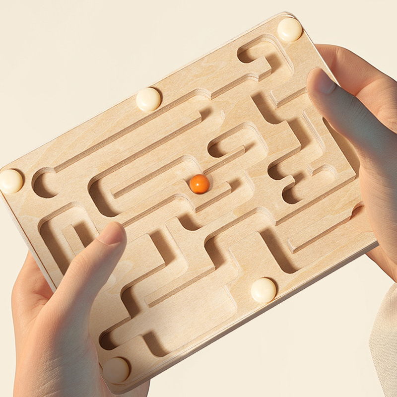 Small Wooden Balance Bead Maze - огляд і ціна Jewelry Making Board