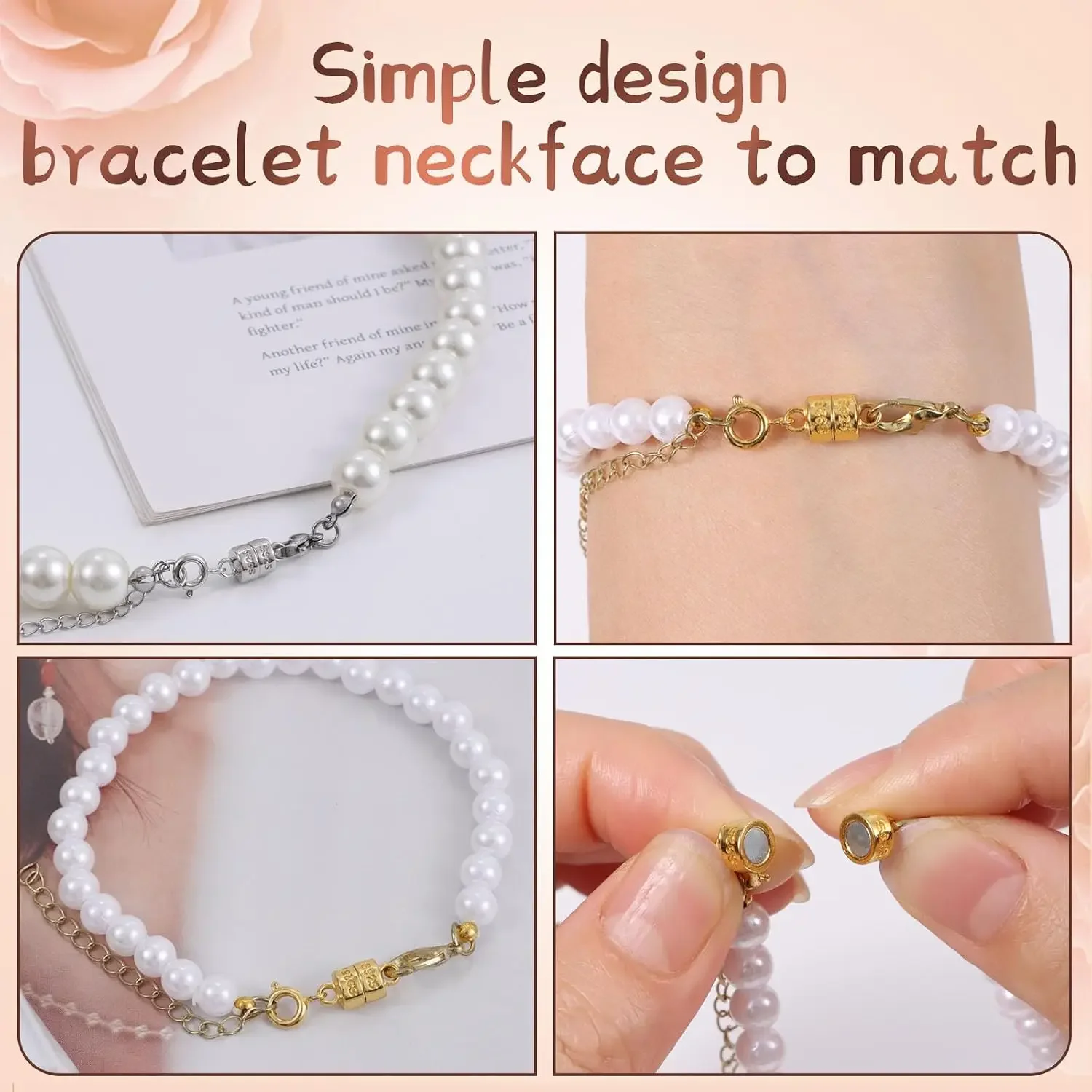 925 Silver Magnetic Necklace C - огляд і ціна Lobster Clasp Silver