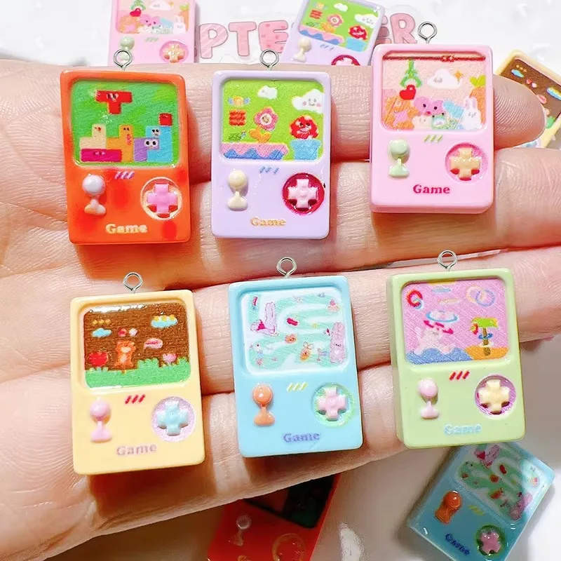 10Pcs Cute Cartoon Game Machin - огляд і ціна Jewelry Making Machines