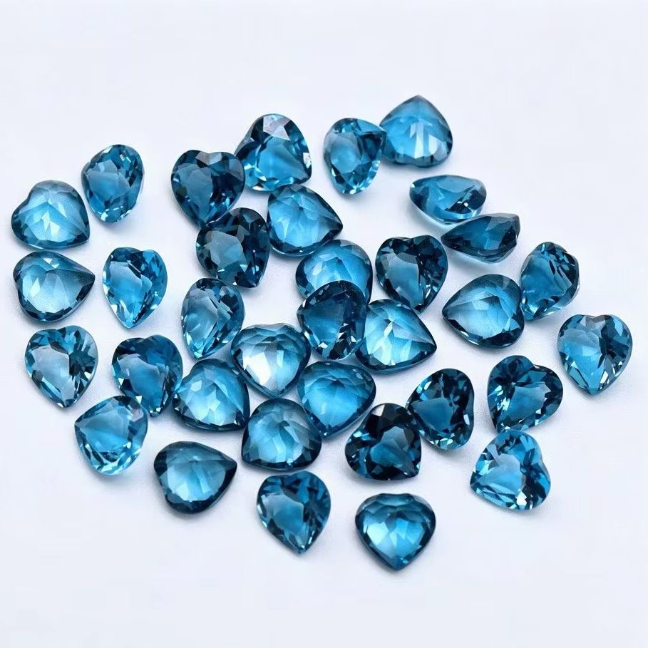 Natural Heart Cut London Blue  - огляд і ціна Jewelry Making London