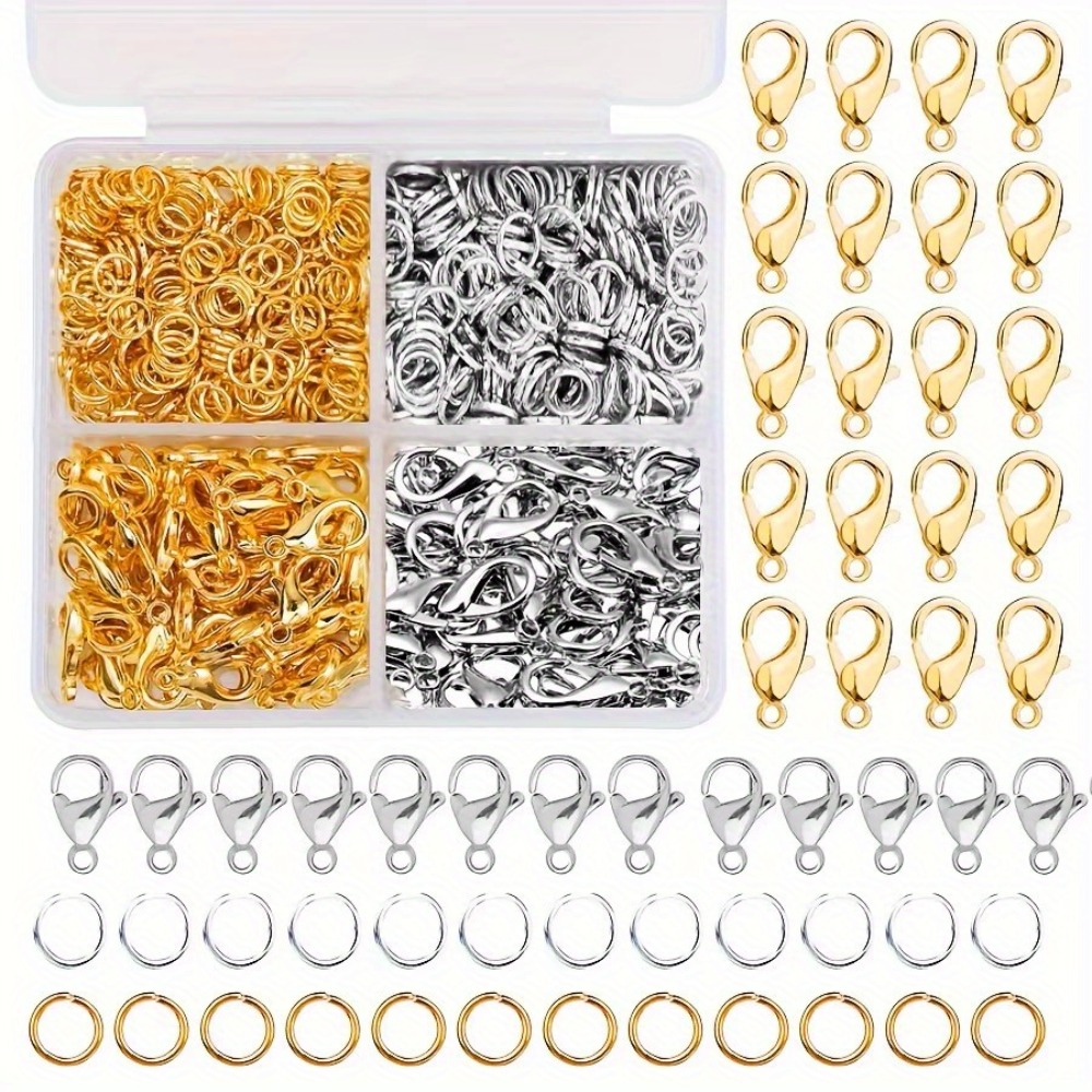 350/500 Pieces A Combination S - огляд і ціна Lobster Clasp Silver