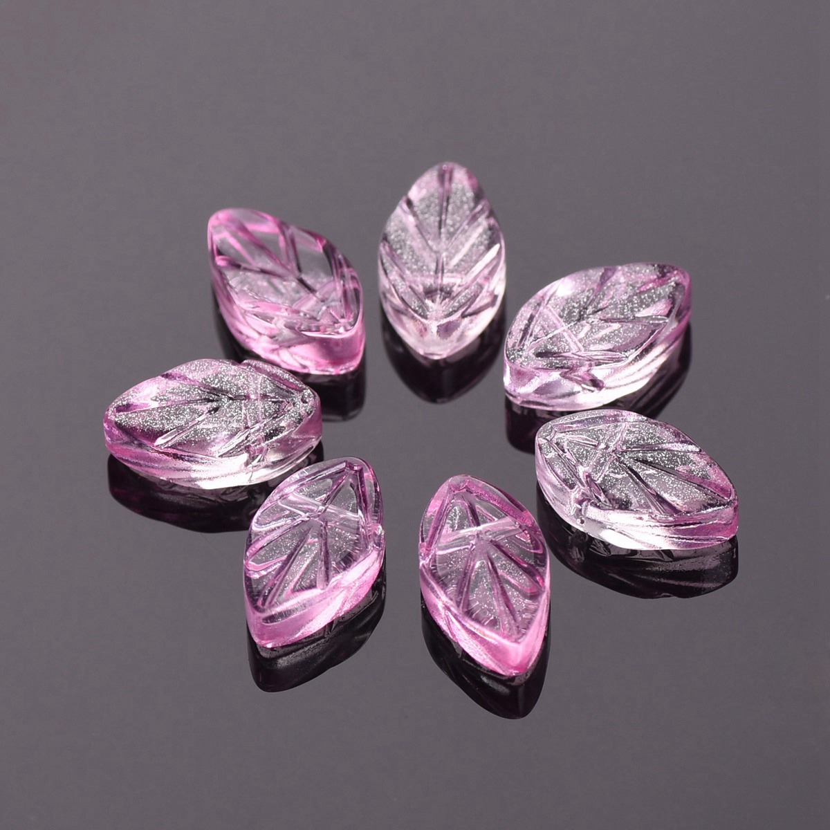 20pcs 11x7mm Oval Leaf Shape C - огляд і ціна Jewelry Making Drill