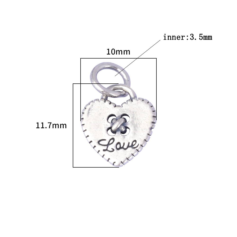 925 Sterling Silver Heart Butt - огляд і ціна Jewelry Making In La