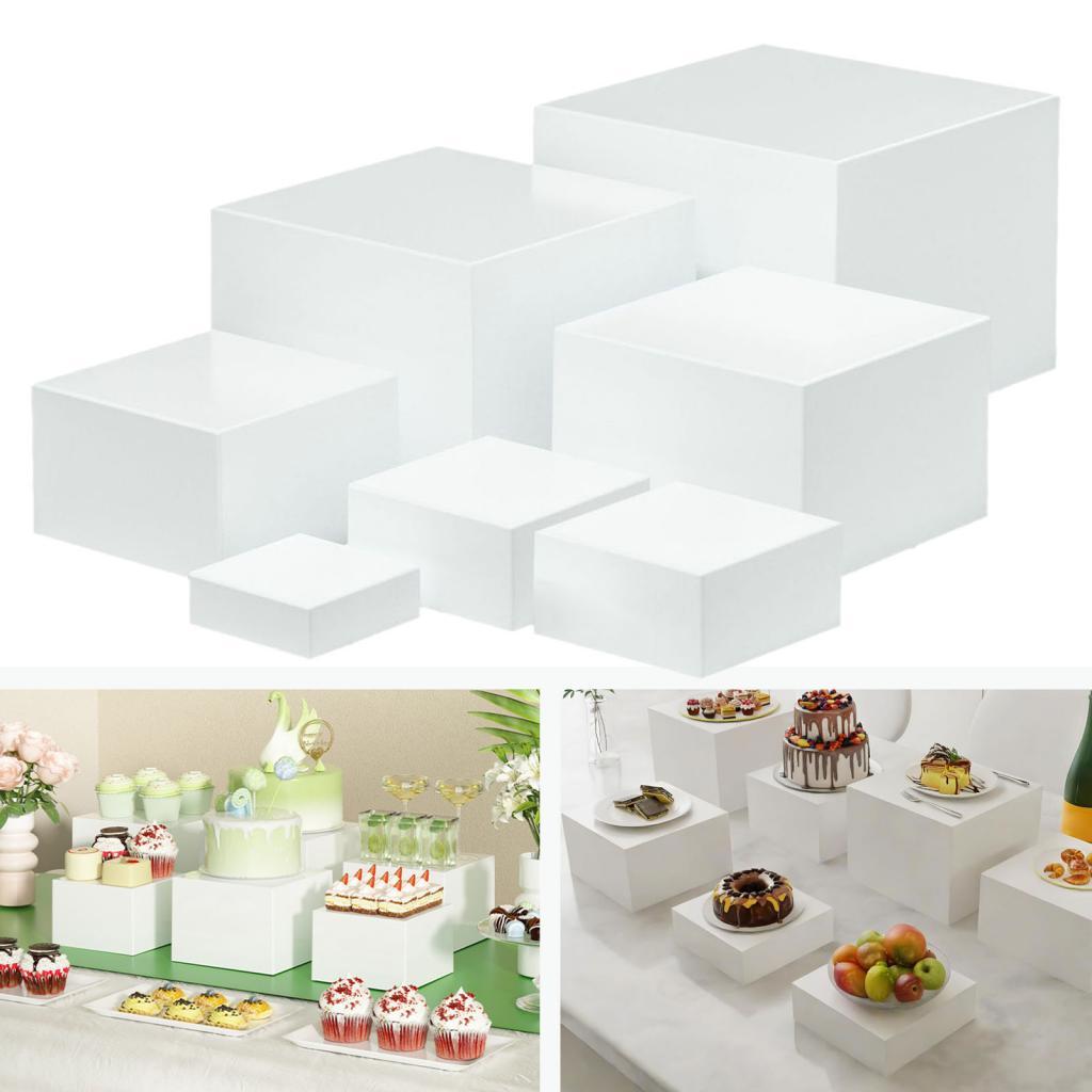 7 Pieces Acrylic Cube Display  - огляд і ціна Jewelry Making Board