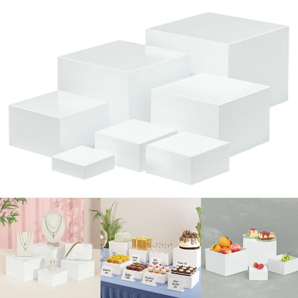 7 Pieces Acrylic Cube Display  - огляд і ціна Jewelry Making Board