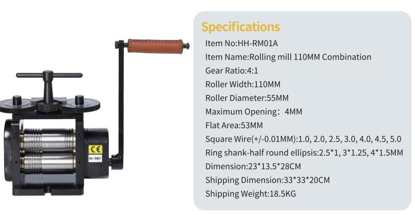 PEPE Roller Machine 110*65mm/1 - огляд і ціна Jewelry Making Machines