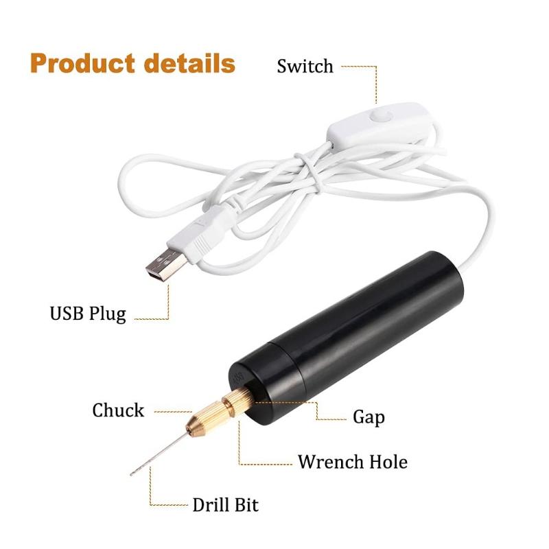 【USB Powered Mini Portable Ele - огляд і ціна Jewelry Making Drill
