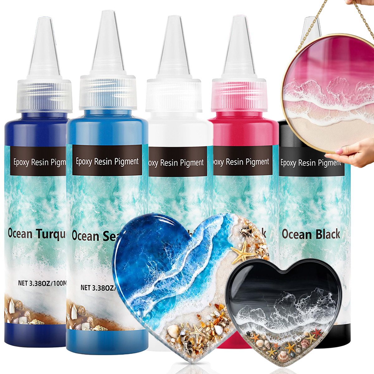Deep Blue Epoxy Resin Pigment  - огляд і ціна Jewelry Making Board