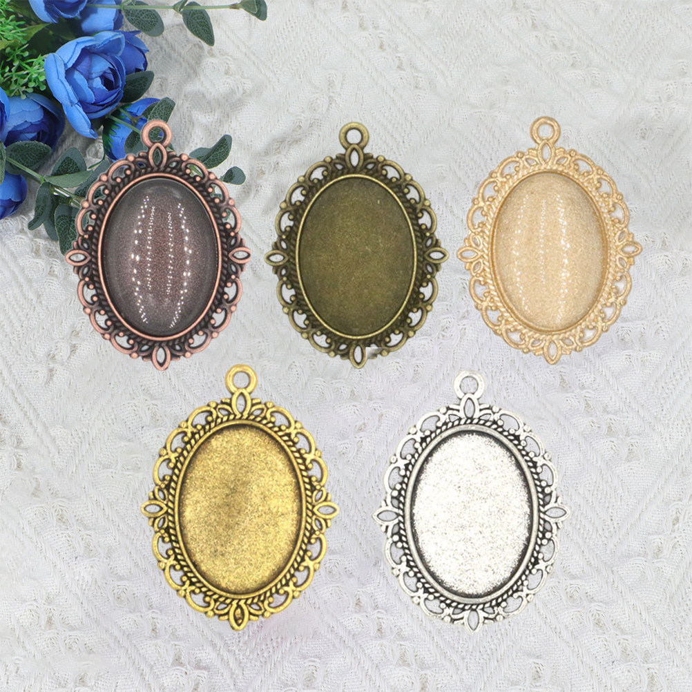 50Pcs Gemstone Pendant Vintage - огляд і ціна Jewelry Making Gemstones